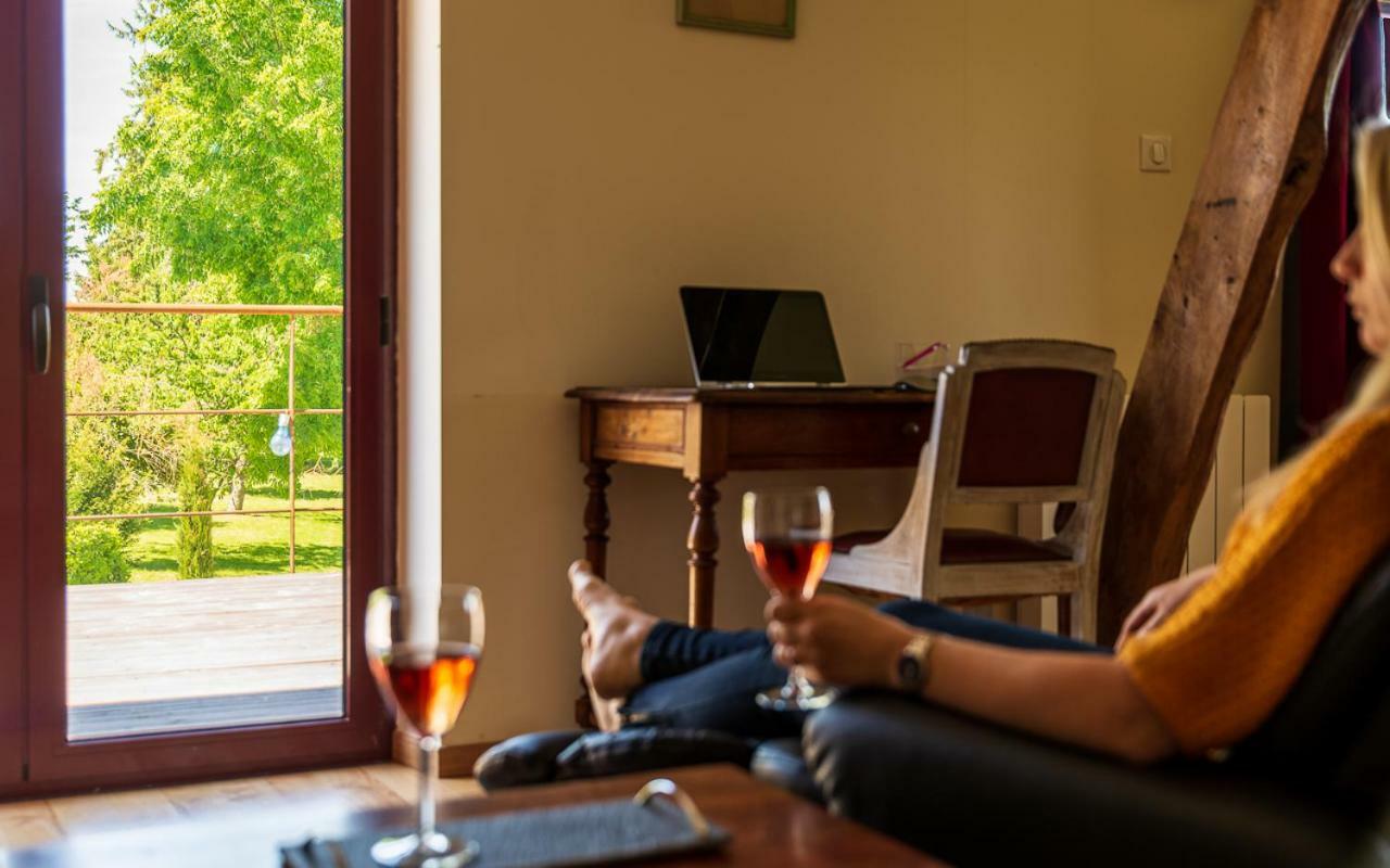 Вилла Domaine Des Ormeaux Ajat Экстерьер фото